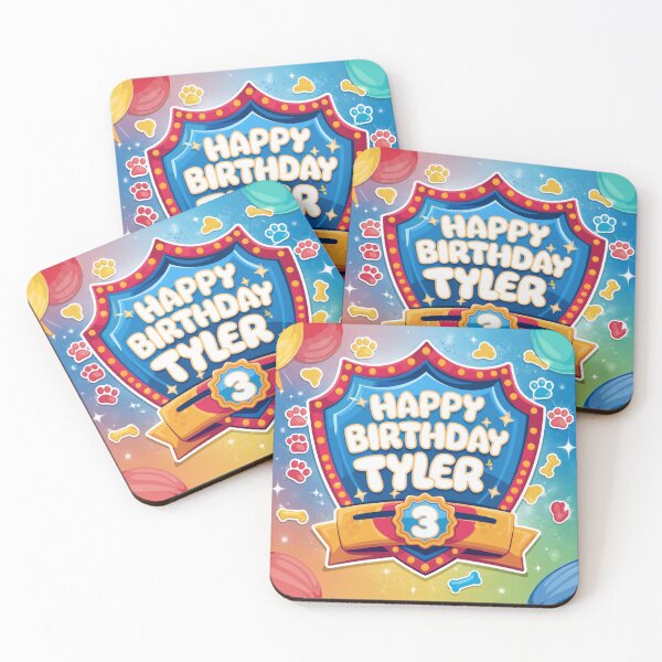 Item preview, Tyler's 3rd Birthday designed and sold by whatifsticks.