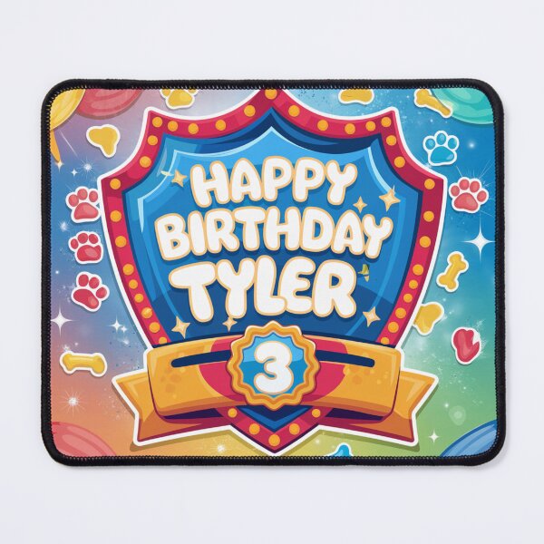 Item preview, Tyler's 3rd Birthday designed and sold by whatifsticks.