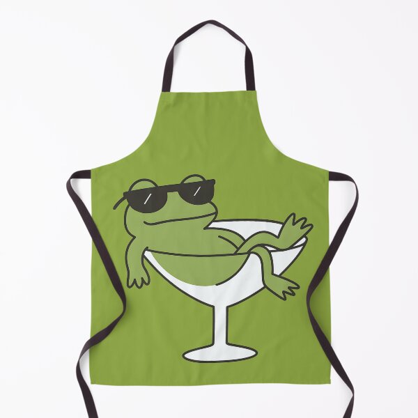 Item preview, Frog Wearing Sunglasses in a Martini Glass designed and sold by MinistryOfNIniji.