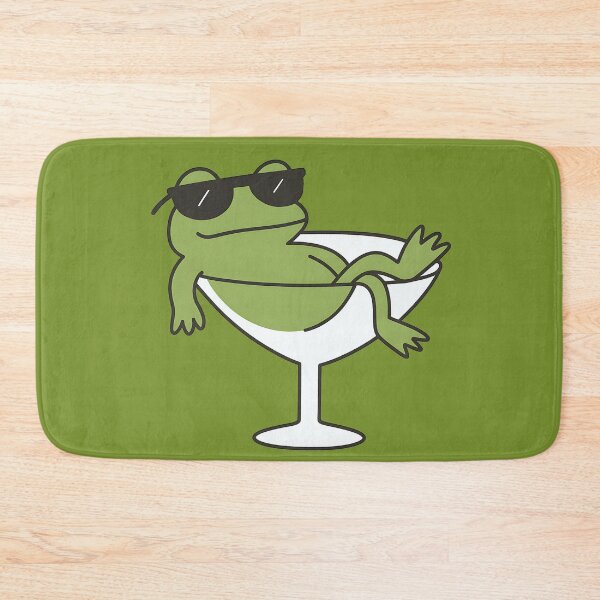 Item preview, Frog Wearing Sunglasses in a Martini Glass designed and sold by MinistryOfNIniji.