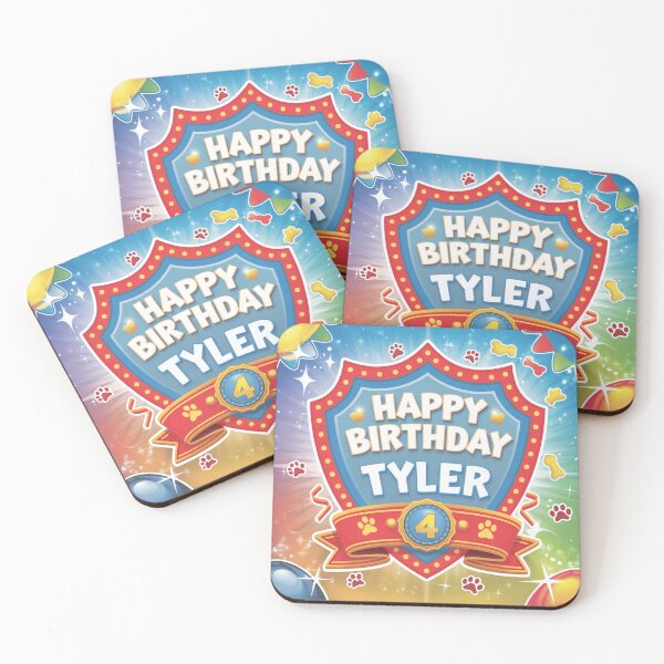 Item preview, Tyler's 4th Birthday designed and sold by whatifsticks.