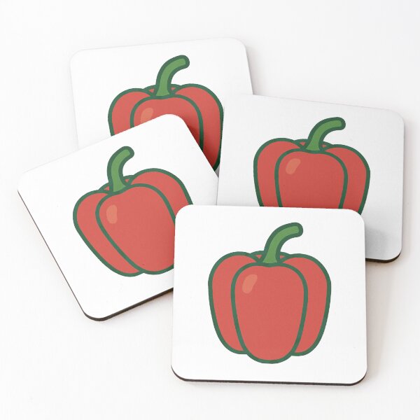 Item preview, Red peppers – fire & freshness in vegetable format designed and sold by KnlDsgn.