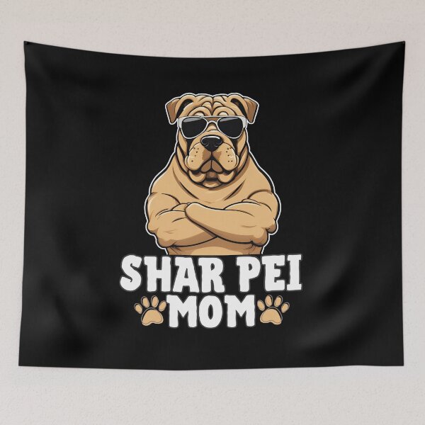 Item preview, Shar Pei Mom – Wrinkles, Wisdom & Loyalty designed and sold by GoodyPaws.
