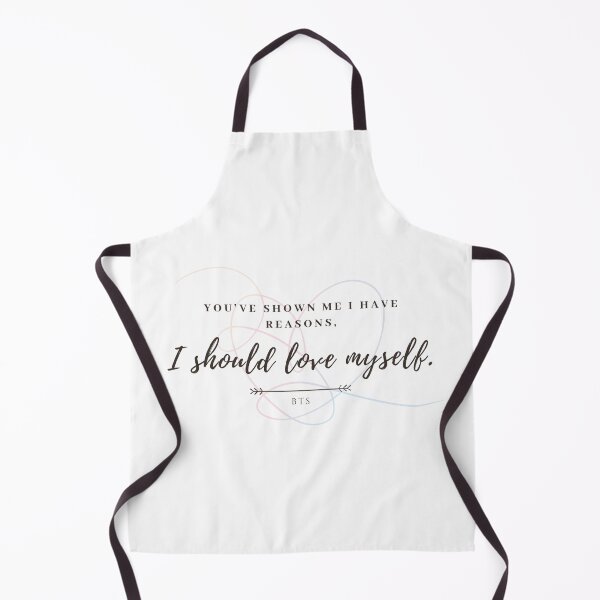 Item preview, BTS Logo Answer Love Myself You’ve Shown me I have reasons I should love myself Bangtan Army Minimalist Cute Lyrics Quote Trending Gift Aesthetic designed and sold by Winterlock.