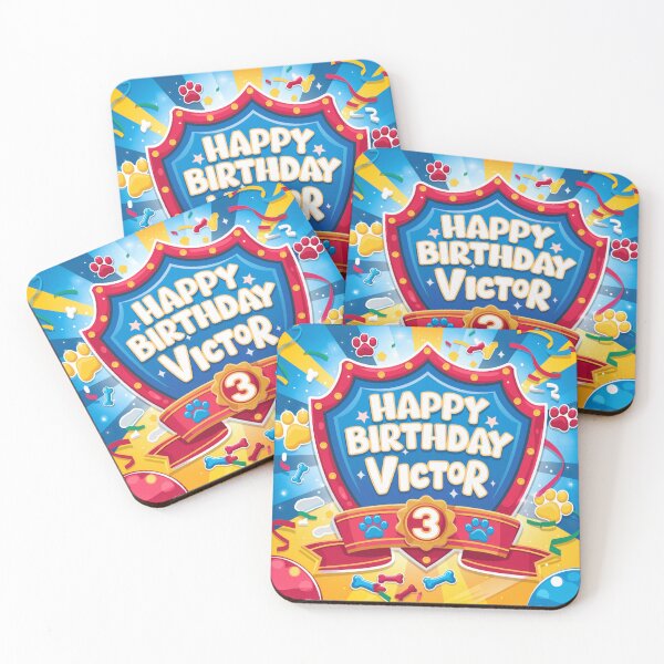 Item preview, Victor's 3rd Birthday designed and sold by whatifsticks.