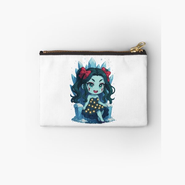 Item preview, Daki in Fairy Light Dress on Snow Throne – Chibi Demon Slayer Winter Art designed and sold by ColorSplash123.