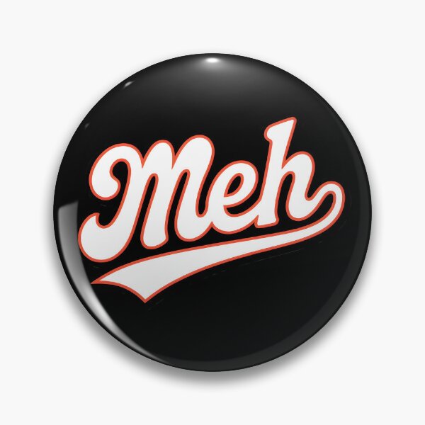 Item preview, Meh | The Ultimate Sports Indifference Design designed and sold by Altered Pixels.