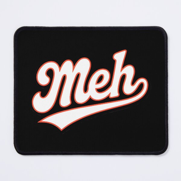 Item preview, Meh | The Ultimate Sports Indifference Design designed and sold by Altered Pixels.