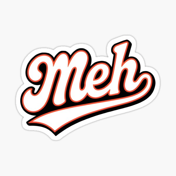 Item preview, Meh | The Ultimate Sports Indifference Design designed and sold by Altered Pixels.