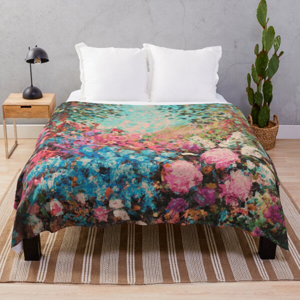 Item preview, the garden view with various blossom flowers in spring designed and sold by MerryCrown.