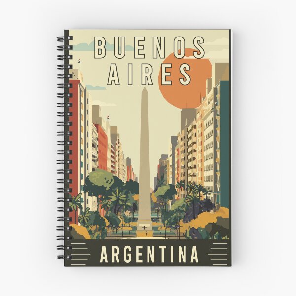 Item preview, Experience Colorful Cityscape of Buenos Aires in Argentina - Travel Art designed and sold by turtlestart.