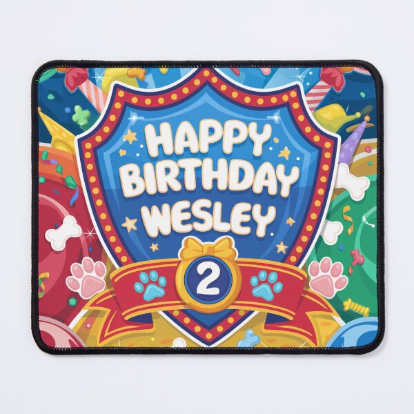 Item preview, Wesley's 2nd Birthday designed and sold by whatifsticks.