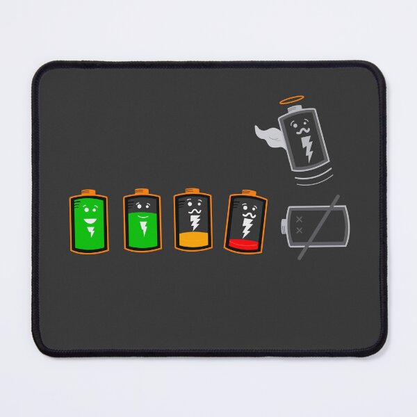 Item preview, Battery Life Orange Black Edition designed and sold by LoudSilence 22.