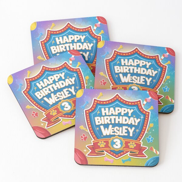 Item preview, Wesley's 3rd Birthday designed and sold by whatifsticks.