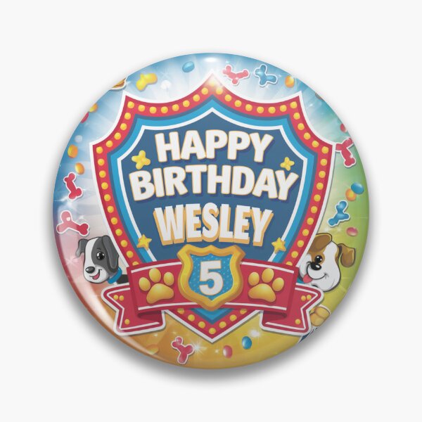 Item preview, Wesley's 5th Birthday designed and sold by whatifsticks.