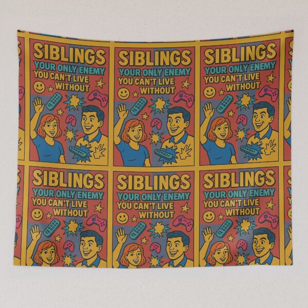 Item preview, Siblings - the only enemy you can't live without. designed and sold by Nat-Rio.