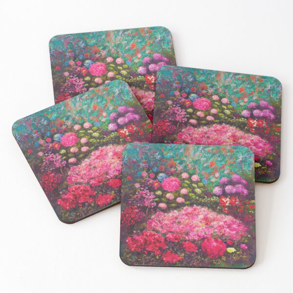 Item preview, the garden view with various blossom flowers designed and sold by MerryCrown.