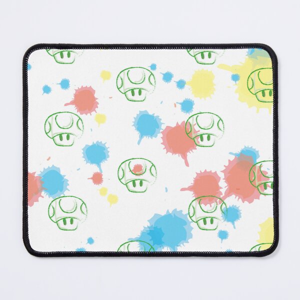 Item preview, Gamer Mushrooms – Color Splash Explosion designed and sold by Duh-Artes.