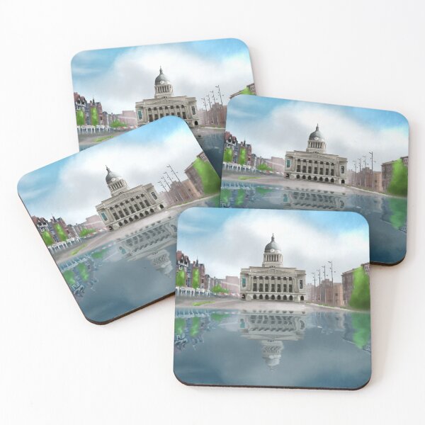 Item preview, Reflections of Nottingham - Old Market Square designed and sold by Wildseer.
