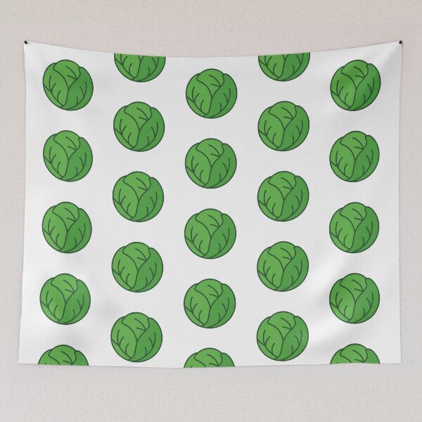 Item preview, Cabbage with character – classic, round, charming designed and sold by KnlDsgn.