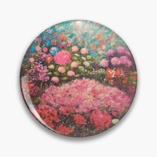 Item preview, the bright garden view with various blossom flowers designed and sold by MerryCrown.