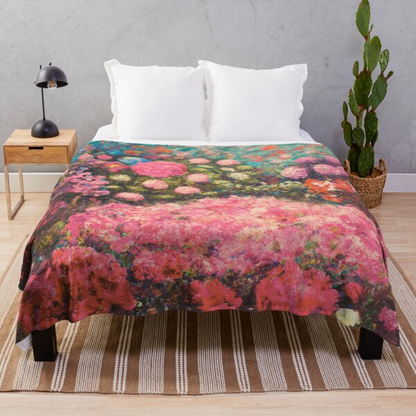 Item preview, the bright garden view with various blossom flowers designed and sold by MerryCrown.