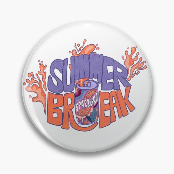 Item preview, Summer Break – Fun Retro Soda Pop Vibes designed and sold by Scribbles lifestyle .