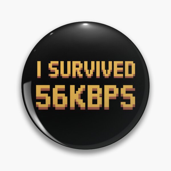 Artikelvorschau, Ich habe 56 Kbit/s überlebt | Retro-Internet-Einwahl-Pixel-Art entworfen und verkauft von Altered Pixels.