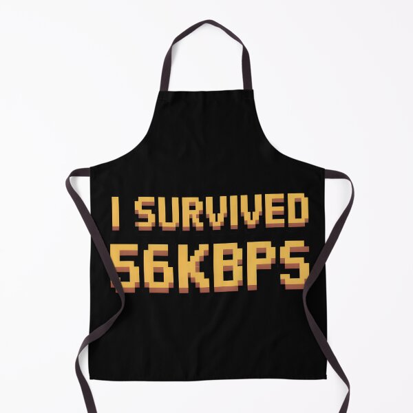 Item preview, I Survived 56Kbps | Retro Internet Dial-Up Pixel Art designed and sold by Altered Pixels.