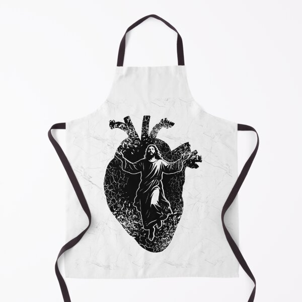 Item preview, Jesus Ascending in Heart – Christian Silhouette Black Design for Lighter background designed and sold by ZechJohnRB.