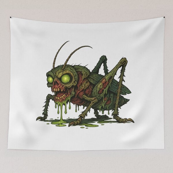 Item preview, Gregory The Grasshopper #The Creepy Crawlers Collection designed and sold by Cinantix.