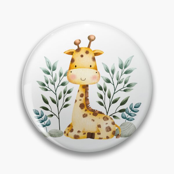 Item preview, Giraffe Lover’s Art – Cute & Minimalist Giraffe Design for Animal Lovers designed and sold by Crussion.
