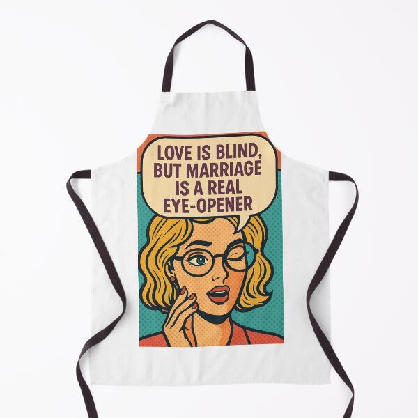 Item preview, Love is blind, but marriage is a real eyeopener. designed and sold by Nat-Rio.