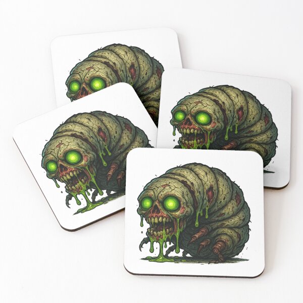 Item preview, Leonard The Larva #The Creepy Crawlers Collection designed and sold by Cinantix.