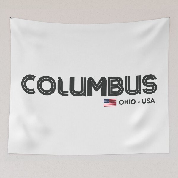 Item preview, Columbus - Ohio - USA  designed and sold by Sketch-Shack.