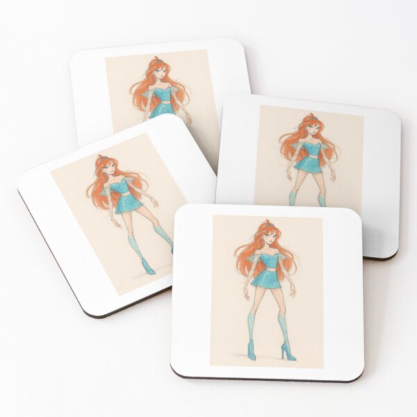 Item preview, Bloom Fashion Sketch (WINX) designed and sold by Cutecentric.