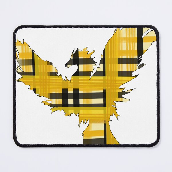Item preview, Plaid phoenix yellow designed and sold by Ashley’sAnimalz.