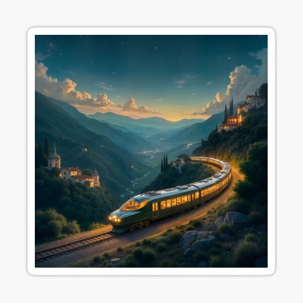 Item preview, Train ride designed and sold by worldimagine91.