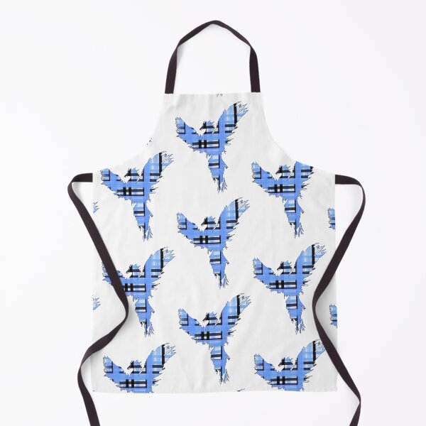 Item preview, Plaid phoenix blue designed and sold by Ashley’sAnimalz.