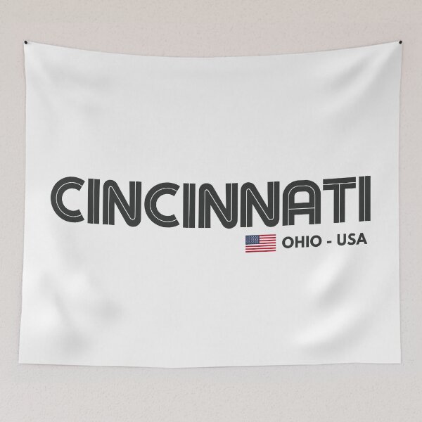 Item preview, Cincinnati - Ohio - USA  designed and sold by Sketch-Shack.