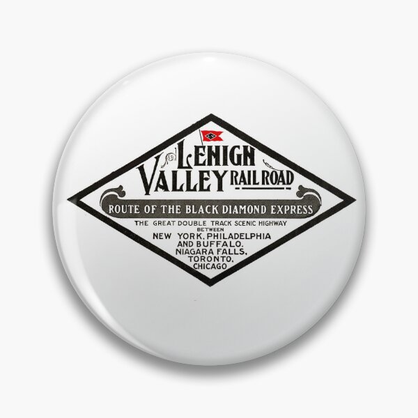 Artikelvorschau, Vintage Lehigh Valley Railroad entworfen und verkauft von QuayTradingCo.