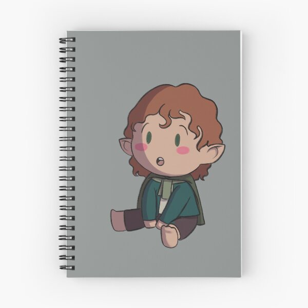 Item preview, Chibi Pippin – Cute Hobbit Fan Art from Lord of the Rings designed and sold by TheSpellboundArtist.
