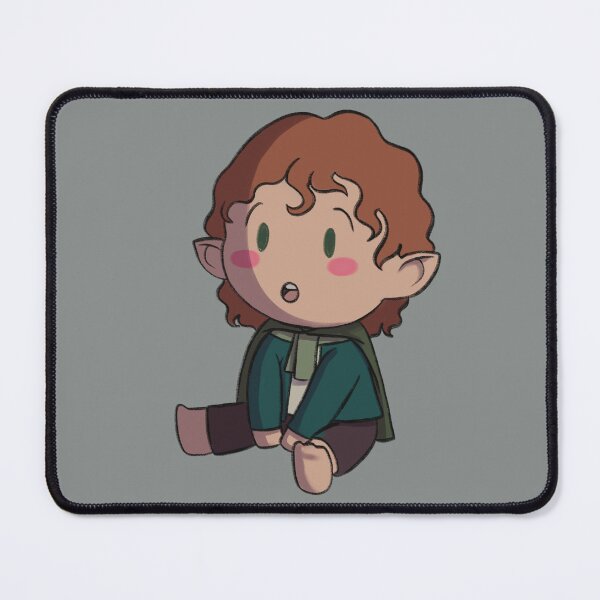 Item preview, Chibi Pippin – Cute Hobbit Fan Art from Lord of the Rings designed and sold by TheSpellboundArtist.