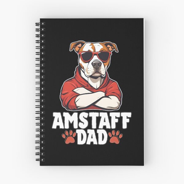 Item preview, Amstaff Dad – Strong, Loyal & Fearless designed and sold by GoodyPaws.