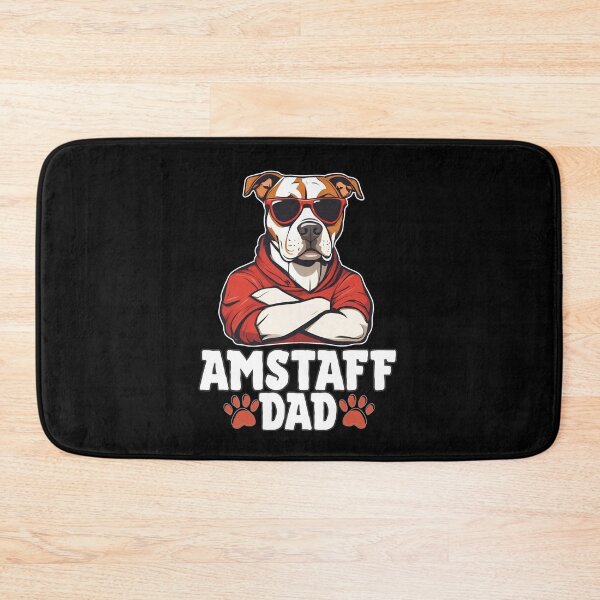 Item preview, Amstaff Dad – Strong, Loyal & Fearless designed and sold by GoodyPaws.