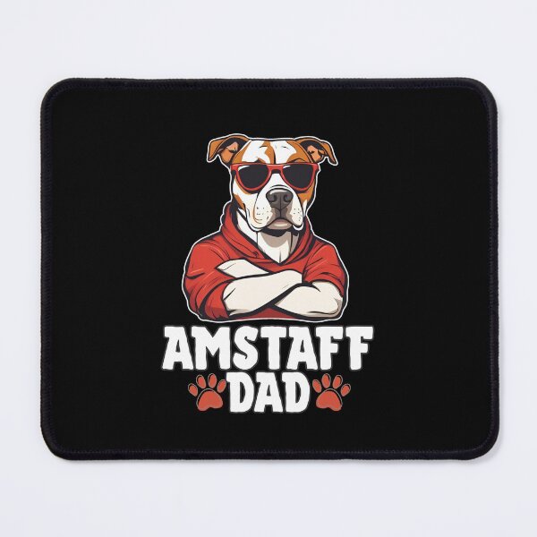Item preview, Amstaff Dad – Strong, Loyal & Fearless designed and sold by GoodyPaws.