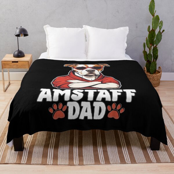 Item preview, Amstaff Dad – Strong, Loyal & Fearless designed and sold by GoodyPaws.
