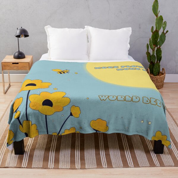 Item preview, More Flowers, More Life – World Bee Day Design designed and sold by Bearabilia.