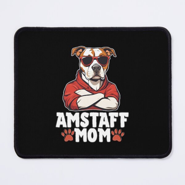 Item preview, Amstaff Mom – Strong, Loyal & Loving designed and sold by GoodyPaws.