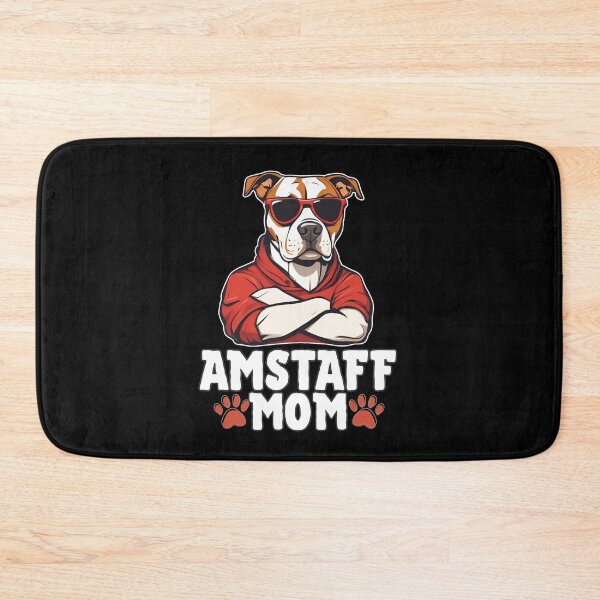 Item preview, Amstaff Mom – Strong, Loyal & Loving designed and sold by GoodyPaws.